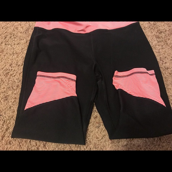 Pink and Black Leggings - Picture 2 of 4